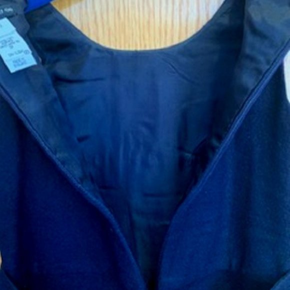 Girls' David Charles Wool Blend Sleeveless Black Dress Embroidered Sz: 3T - Picture 6 of 8